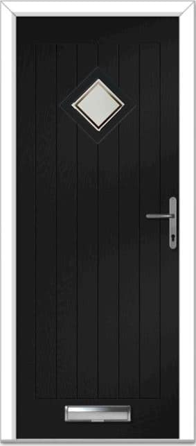 Black Belfry Farmhouse Composite Door 1 Black Belfry Farmhouse Composite Door