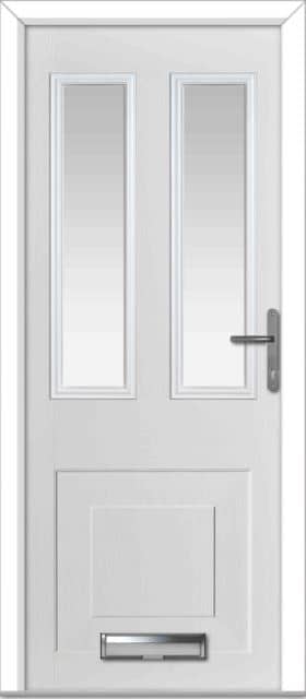 White Knightsbridge Composite Door 1 White Knightsbridge Composite Door