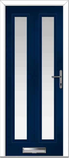 Blue Augusta Long 2 Farmhouse Composite Door 1 Blue Augusta Long 2 Farmhouse Composite Door