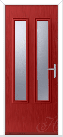 Red Gullwing 2 GRP Composite Door 1 Red Gullwing 2 GRP Composite Door