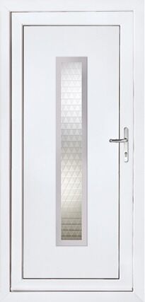 Modern Harmony Pyramid Panel uPVC Door 1 Modern Harmony Pyramid Panel uPVC Door