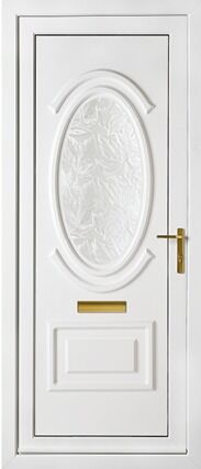 Richmond One Patterned Panel uPVC Door 1 Richmond One Patterned Panel uPVC Door