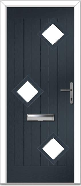 Anthracite Grey Belfry 3 Left Composite Door 1 Anthracite Grey Belfry 3 Left Composite Door