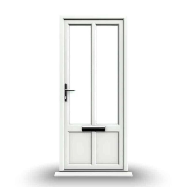 Bradford - White Double Glazed uPVC Door Supply Only