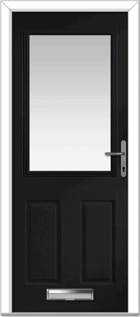 Black Lyntham Composite Door