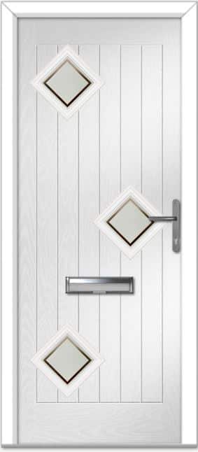 White Belfry 3 Right Composite Door Order 1 White Belfry 3 Right Composite Door Order