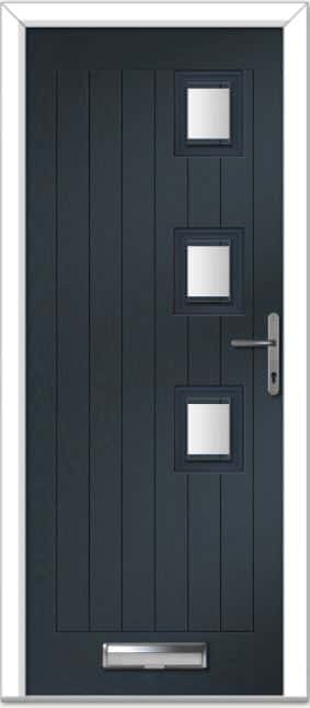Anthracite Grey Seminole 3 Right Farmhouse Composite Door 1 Anthracite Grey Seminole 3 Right Farmhouse Composite Door