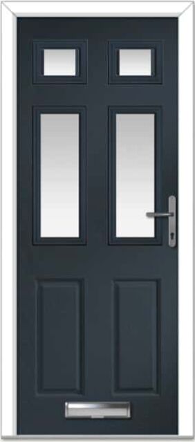 Anthracite Grey Troon Composite Door