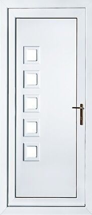 Malaga Five External uPVC Door