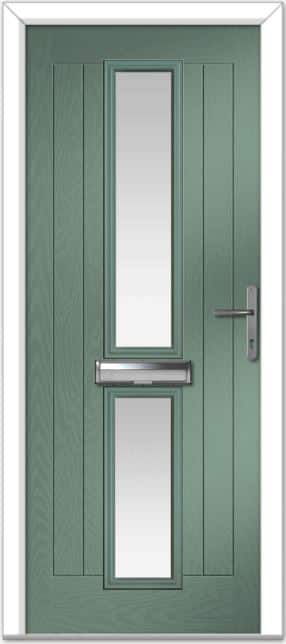 Chartwell Green Valderrama Centre Farmhouse Composite Door