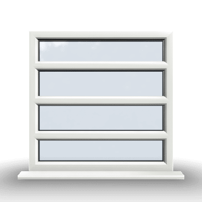 1x4 Section Fixed uPVC Window 1 1x4 Section Fixed uPVC Window