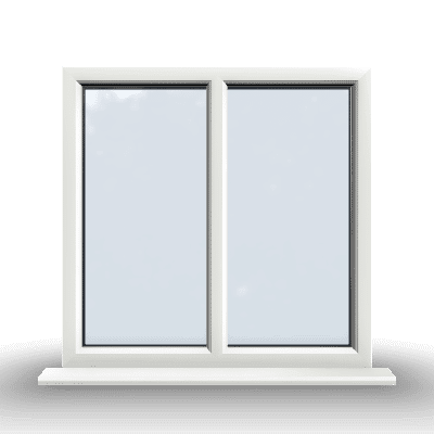 2x1 Section Fixed uPVC Window 1 2 Section Fixed uPVC Window