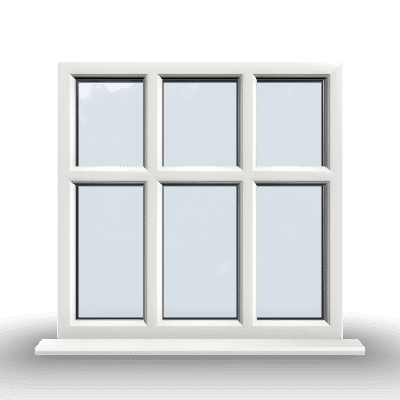 3x2 Section Fixed uPVC Window 1 3x2 Section Fixed uPVC Window