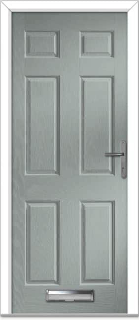 Agate Grey Muirfield Solid Composite Door 1 Agate Grey Muirfield Solid Composite Door