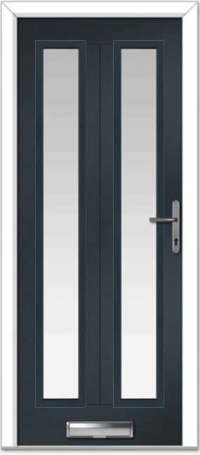 Anthracite Grey Augusta Long 2 Farmhouse Composite Door 1 Anthracite Grey Augusta Long 2 Farmhouse Composite Door