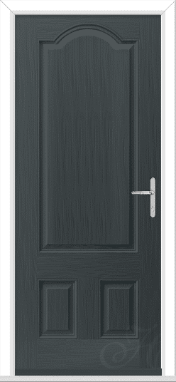 Anthracite Grey Bronco Solid GRP Composite Door 1 Anthracite Grey Bronco Solid GRP Composite Door