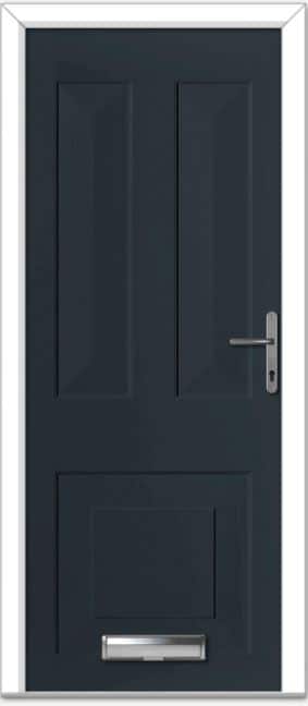 Anthracite Grey Knightsbridge Solid Composite Door 1 Anthracite Grey Knightsbridge Solid Composite Door