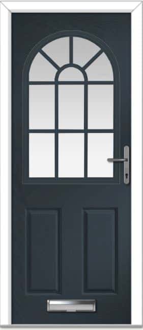 Anthracite Grey Turnberry Grid Composite Door 1 Anthracite Grey Turnberry Grid Composite Door