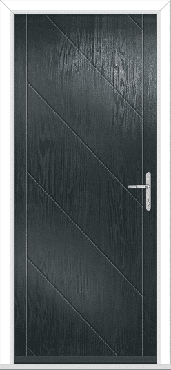 Anthracite Grey Valley Solid GRP Composite Door 1 Anthracite Grey Valley Solid GRP Composite Door