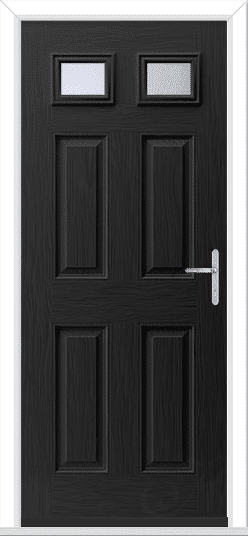 Black Camarque 2 GRP Composite Door 1 Black Camarque 2 GRP Composite Door