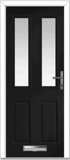 Black Carnoustie Composite Door 1 Black Carnoustie Composite Door