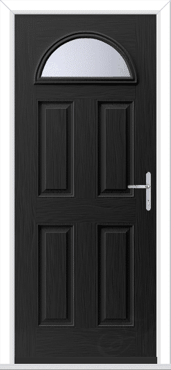 Black Tuscan 1 GRP Composite Door 1 Black Tuscan 1 GRP Composite Door
