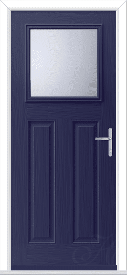 Blue Capri 1 GRP Composite Door 1 Blue Capri 1 GRP Composite Door