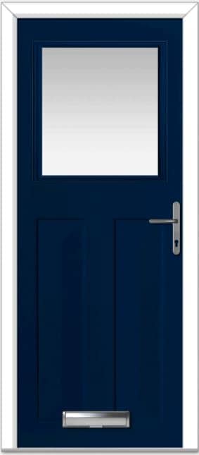 Blue Eaton Composite Door 1 Blue Eaton Composite Door
