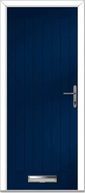 Blue Farmhouse Solid Composite Door 1 Blue Farmhouse Solid Composite Door