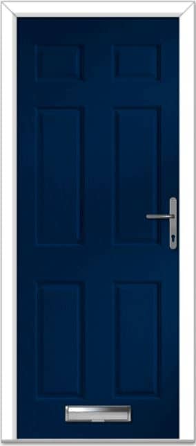 Blue Muirfield Solid Composite Door 1 Blue Muirfield Solid Composite Door