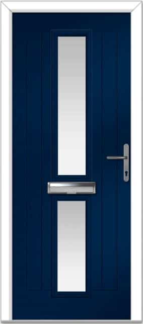 Blue Valderrama Centre Farmhouse Composite Door 1 Blue Valderrama Centre Farmhouse Composite Door