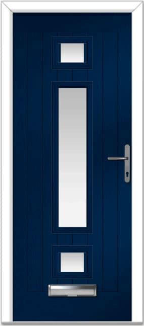 Blue Vilamoura Farmhouse Composite Door 1 Blue Vilamoura Farmhouse Composite Door
