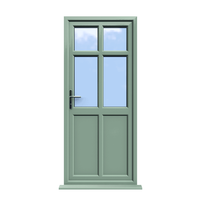 Bristol - Chartwell Green Double Glazed uPVC Door Supply Only 1 Bristol - Chartwell Green Double Glazed uPVC Door Supply Only