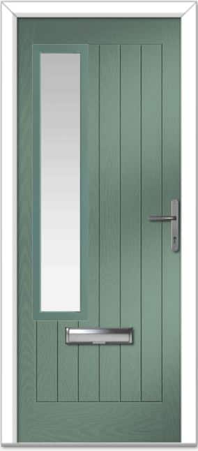 Chartwell Green Augusta Left Farmhouse Composite Door 1 Chartwell Green Augusta Left Farmhouse Composite Door