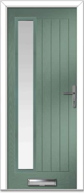 Chartwell Green Augusta Long Left Farmhouse Composite Door 1 Chartwell Green Augusta Long Left Farmhouse Composite Door
