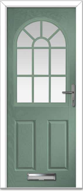 Chartwell Green Turnberry Grid Composite Door 1 Chartwell Green Turnberry Grid Composite Door