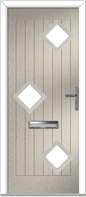 Cream Belfry 3 Left Composite Door 1 Cream Belfry 3 Left Composite Door