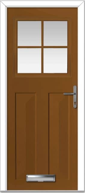 Golden Oak Eaton Grid Composite Door 1 Golden Oak Eaton Grid Composite Door