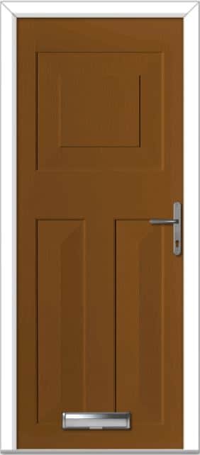 Golden Oak Eaton Solid Composite Door 1 Golden Oak Eaton Solid Composite Door