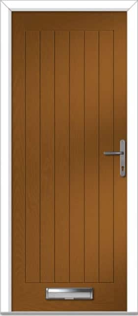 Golden Oak Farmhouse Solid Composite Door 1 Golden Oak Farmhouse Solid Composite Door