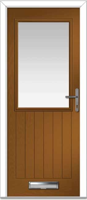 Golden Oak Lyntham Farmhouse Composite Door 1 Golden Oak Lyntham Farmhouse Composite Door