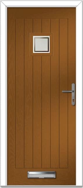 Golden Oak Pavero Square Farmhouse Composite Door 1 Golden Oak Pavero Square Farmhouse Composite Door