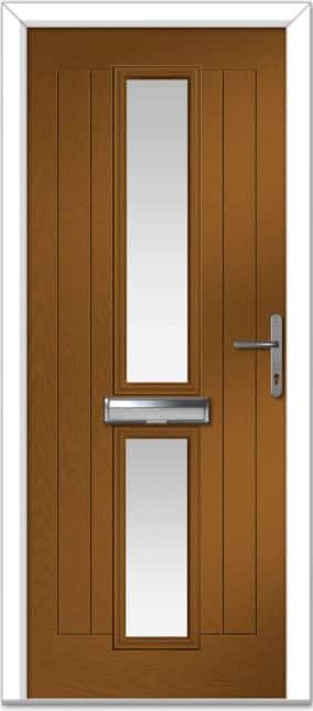 Golden Oak Valderrama Centre Farmhouse Composite Door 1 Golden Oak Valderrama Centre Farmhouse Composite Door