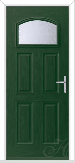 Green Alpine 1 GRP Composite Door 1 Green Alpine 1 GRP Composite Door
