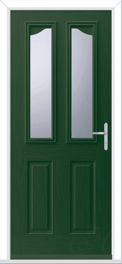Green Arnage 2 GRP Composite Door 1 Green Arnage 2 GRP Composite Door