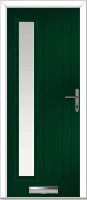 Green Augusta Long Left Farmhouse Composite Door Order 1 Green Augusta Long Left Farmhouse Composite Door Order