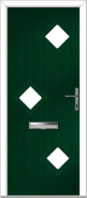 Green Belfry 3 Left Composite Door 1 Green Belfry 3 Left Composite Door