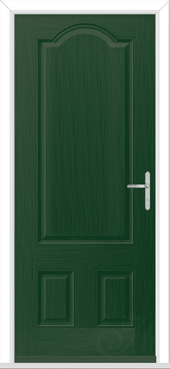 Green Bronco Solid GRP Composite Door 1 Green Bronco Solid GRP Composite Door