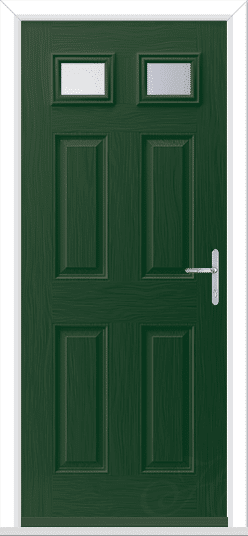 Green Camarque 2 GRP Composite Door 1 Green Camarque 2 GRP Composite Door