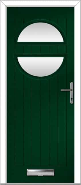 Green Chantilly Farmhouse Composite Door 1 Green Chantilly Farmhouse Composite Door